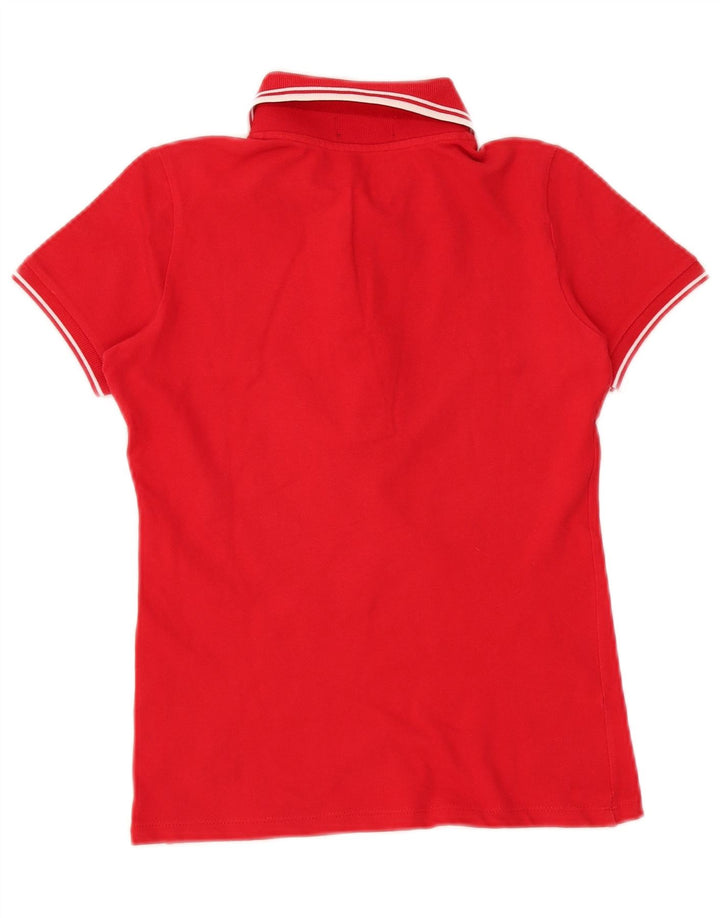 Fred Perry Γυναικείο πουκάμισο πόλο UK 10 Small κόκκινο βαμβακερό