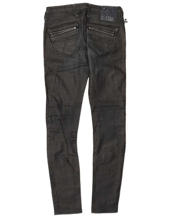 G-STAR Γυναικείο Skinny Jeans με χαμηλόμεσο W27 L34 Γκρι βαμβακερό