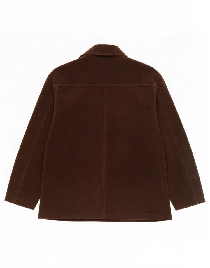 Vintage Ανδρικό Suede Jacket UK 38 Medium Brown