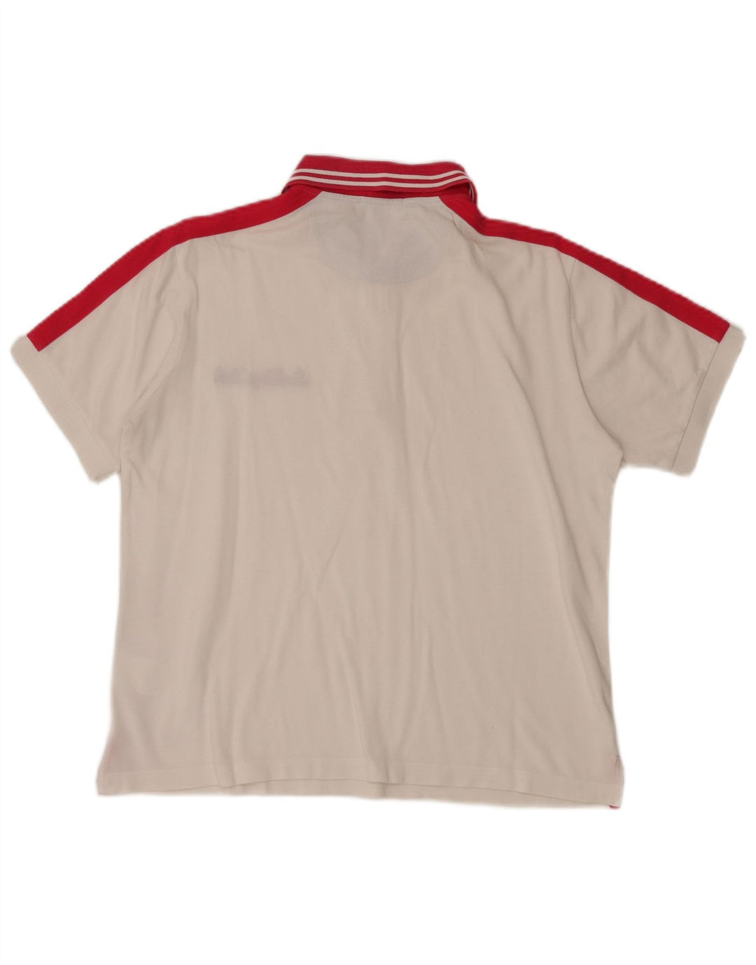 SERGIO TACCHINI Ανδρικό πουκάμισο πόλο σε μεγάλο λευκό χρώμα, βαμβακερό