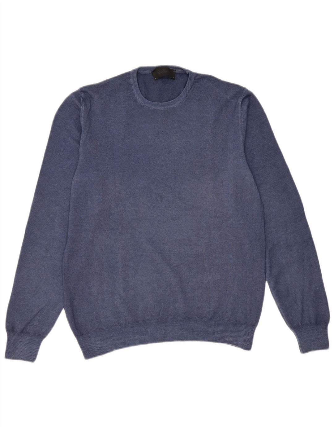 Ανδρικό πουλόβερ Les Copains Crew Neck Jumper IT 50 Medium Navy Blue Wool