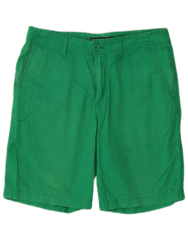 Ανδρικό σορτς Chino Quiksilver W32 Μεσαίο πράσινο βαμβακερό