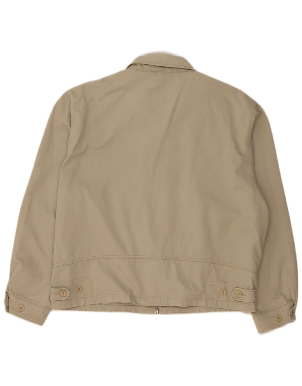 Rifle Mens Bomber Jacket UK 44 2XL Πράσινο βαμβακερό