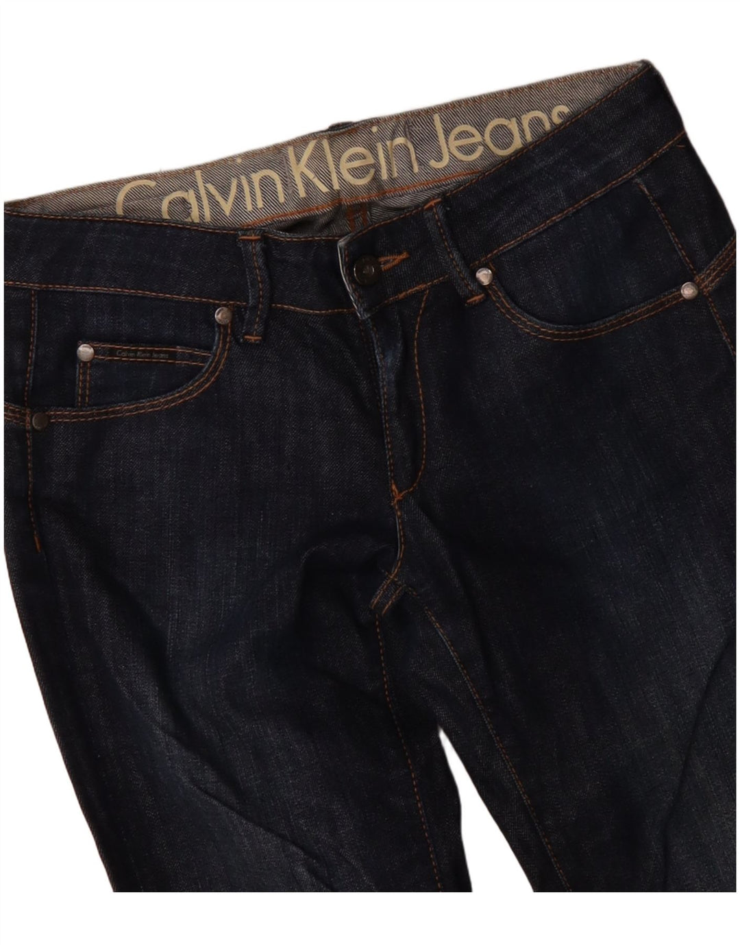 Calvin Klein Γυναικείο Slim Jeans W30 L33 Navy Blue