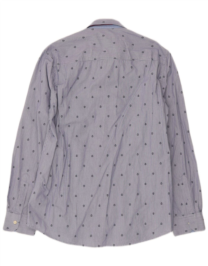 Πουκάμισο PEPE Jeans Abstract Pattern με κανονική εφαρμογή με μεγάλο μπλε ρίγες