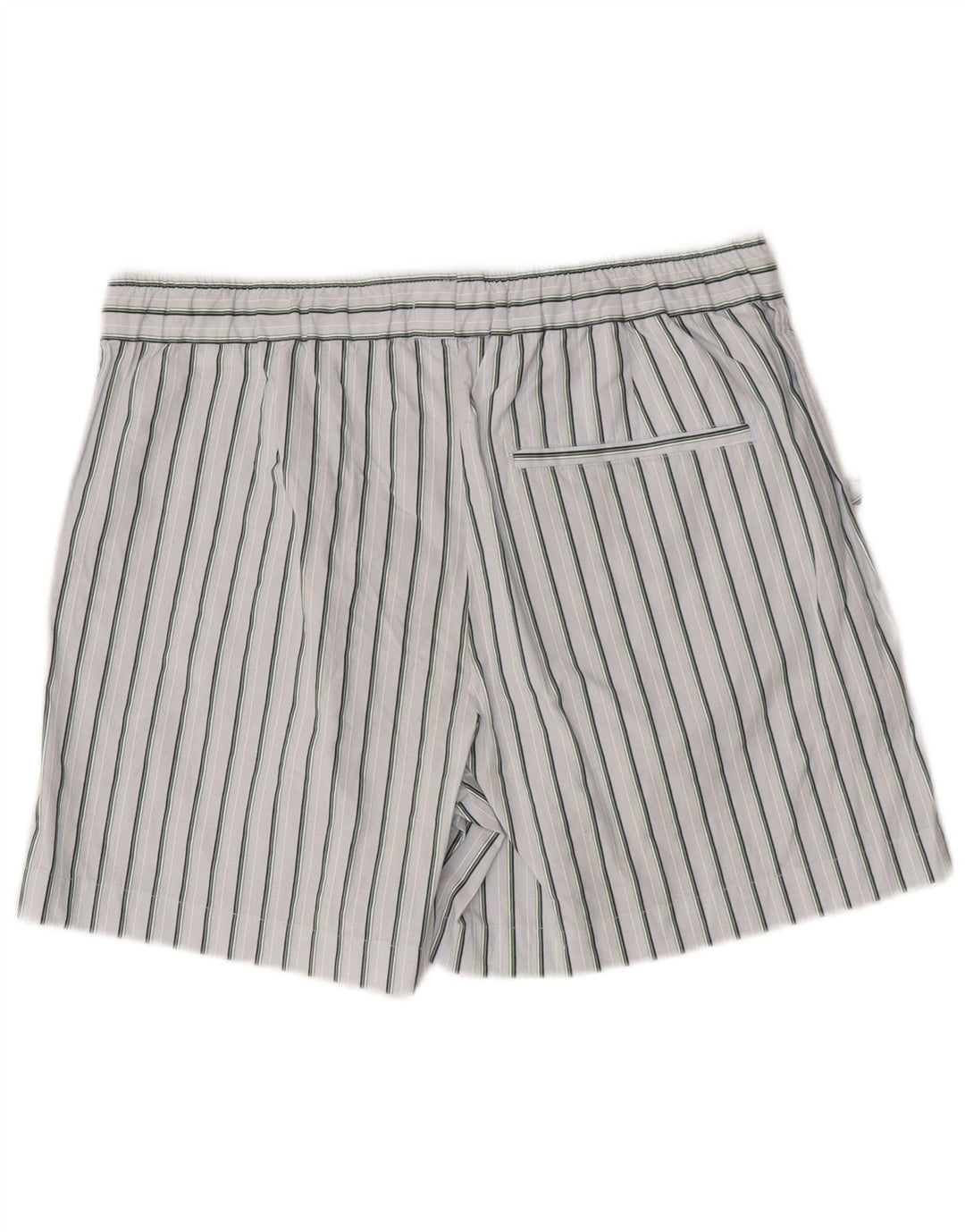 Zara Ανδρικό σορτς Chino μεγάλο W32 Βαμβακερό μπλε ριγέ