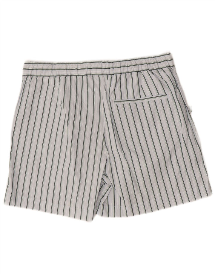 Zara Ανδρικό σορτς Chino μεγάλο W32 Βαμβακερό μπλε ριγέ