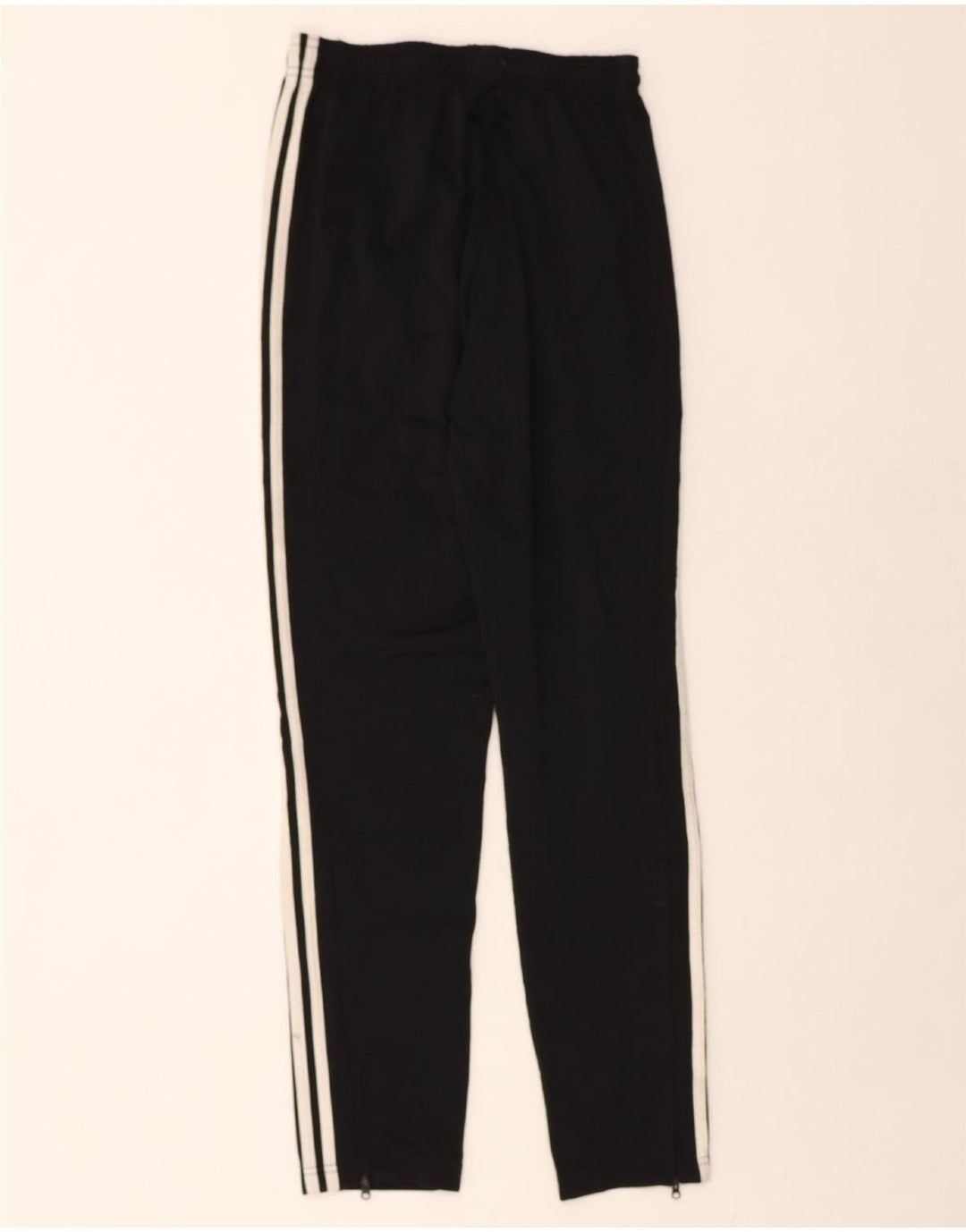 ADIDAS Mens Tracksuit Trousers Joggers Small Black Polyester Vintage Adidas and Second-Hand Adidas from Messina Hembry 