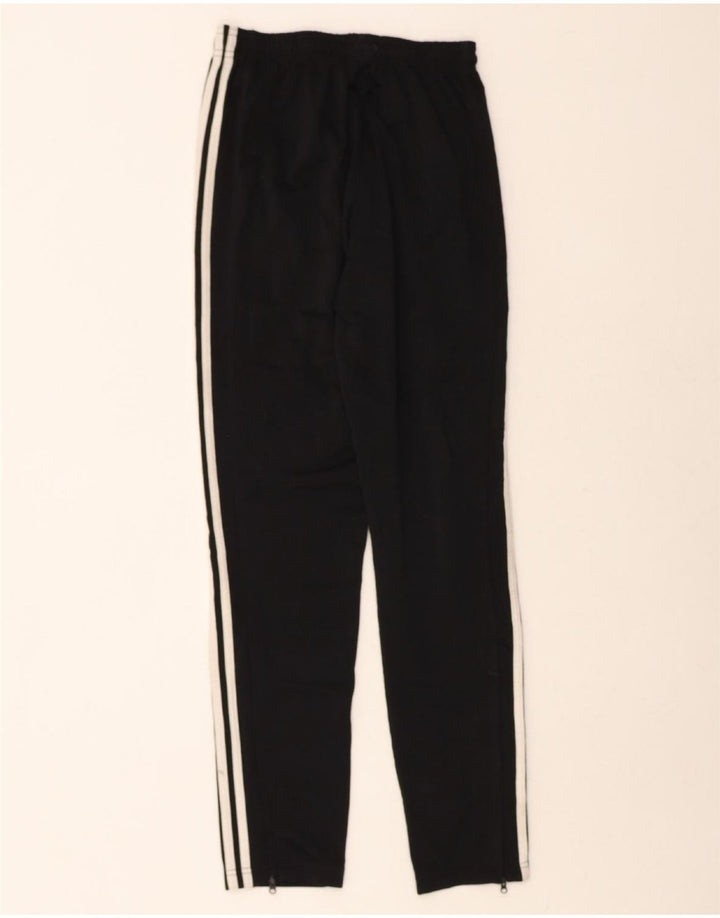 ADIDAS Mens Tracksuit Trousers Joggers Small Black Polyester Vintage Adidas and Second-Hand Adidas from Messina Hembry 
