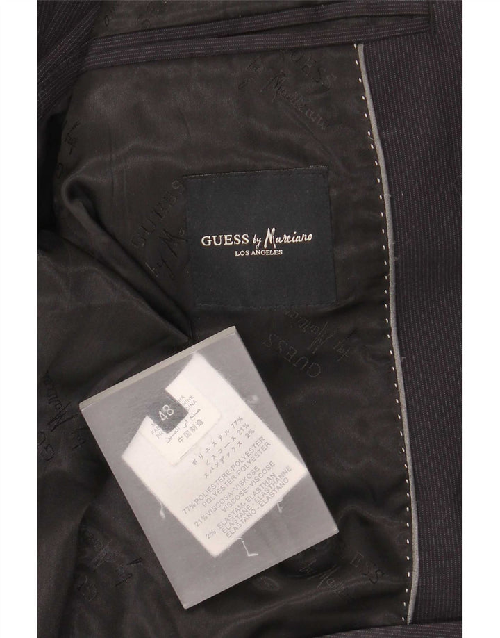 Guess By Marciano Ανδρικό τζάκετ Blazer IT 48 Medium Navy Blue Pinstripe