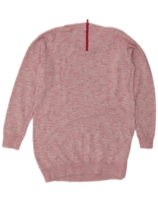 Γυναικείο φούτερ Adidas Jumper UK 12 Βαμβακερό μεσαίο ροζ φλύκταινας