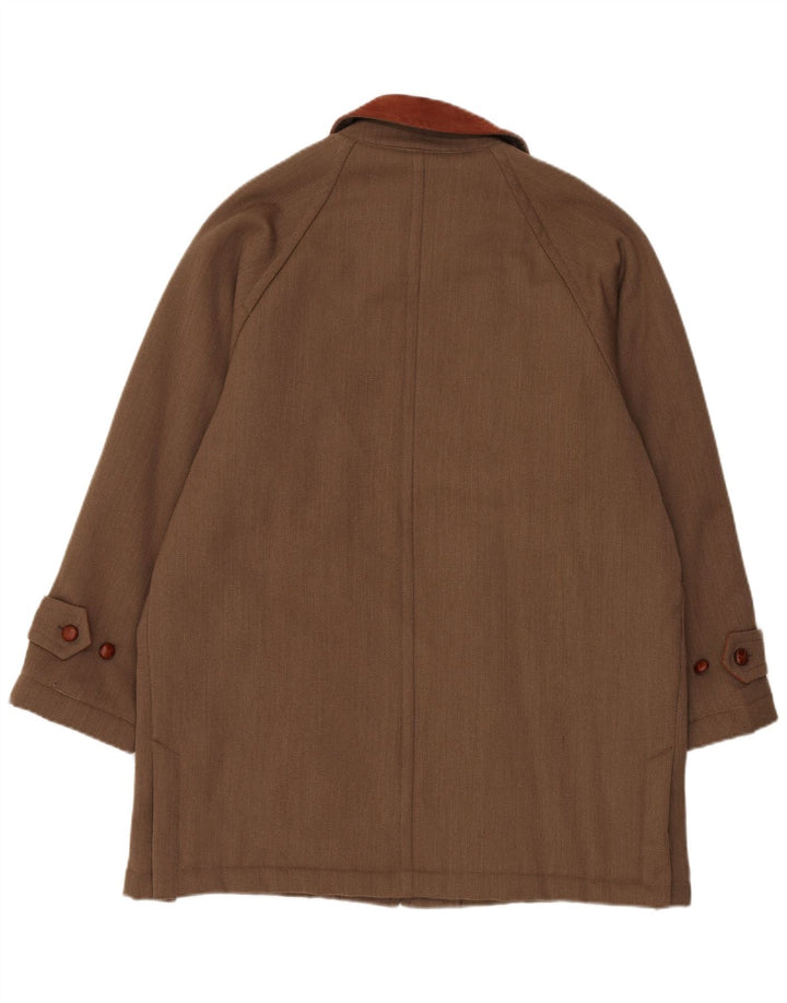 Ανδρικό πανωφόρι Brooksfield IT 50 Large Brown Colourblock