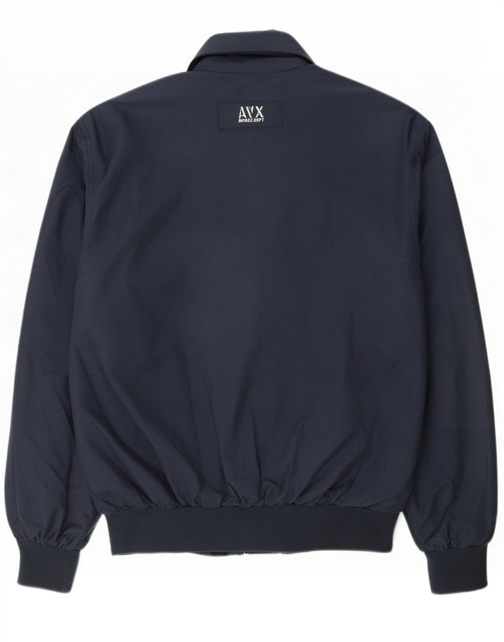 Ανδρικό μπουφάν Avirex Bomber UK 44 2XL Navy Blue Polyester