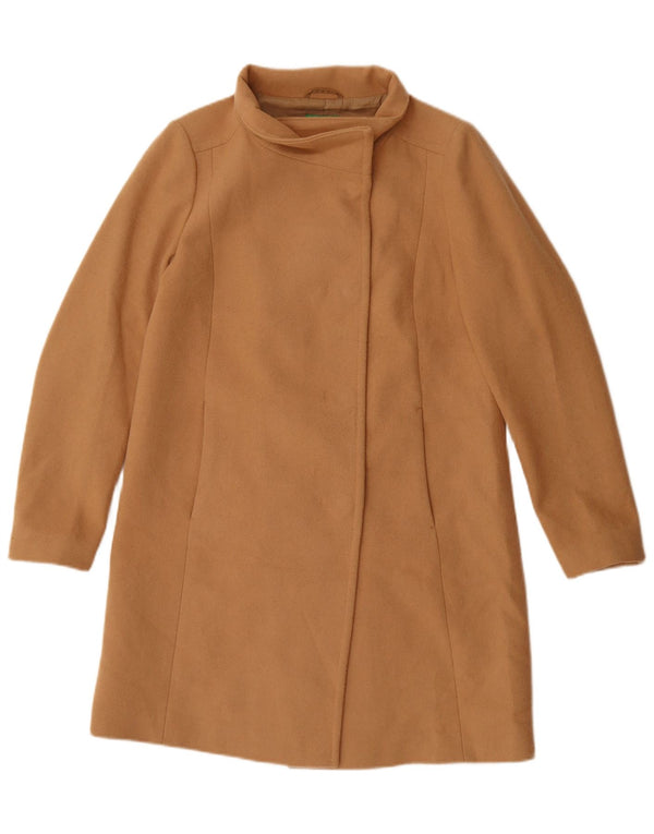 Γυναικείο Πανωφόρι United Colors of Benetton UK 8 Small Beige Wool