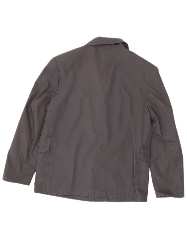 Versace Boys 3 Button Blazer Jacket 9-10 Years Grey Polyester