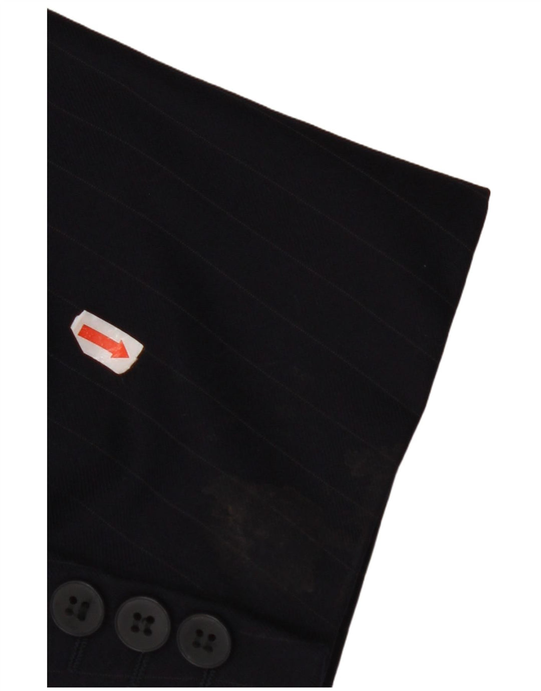 JAEGER Ανδρικό σακάκι μπλέιζερ με διπλό στήθος EU 58 4XL Navy Blue ριγέ