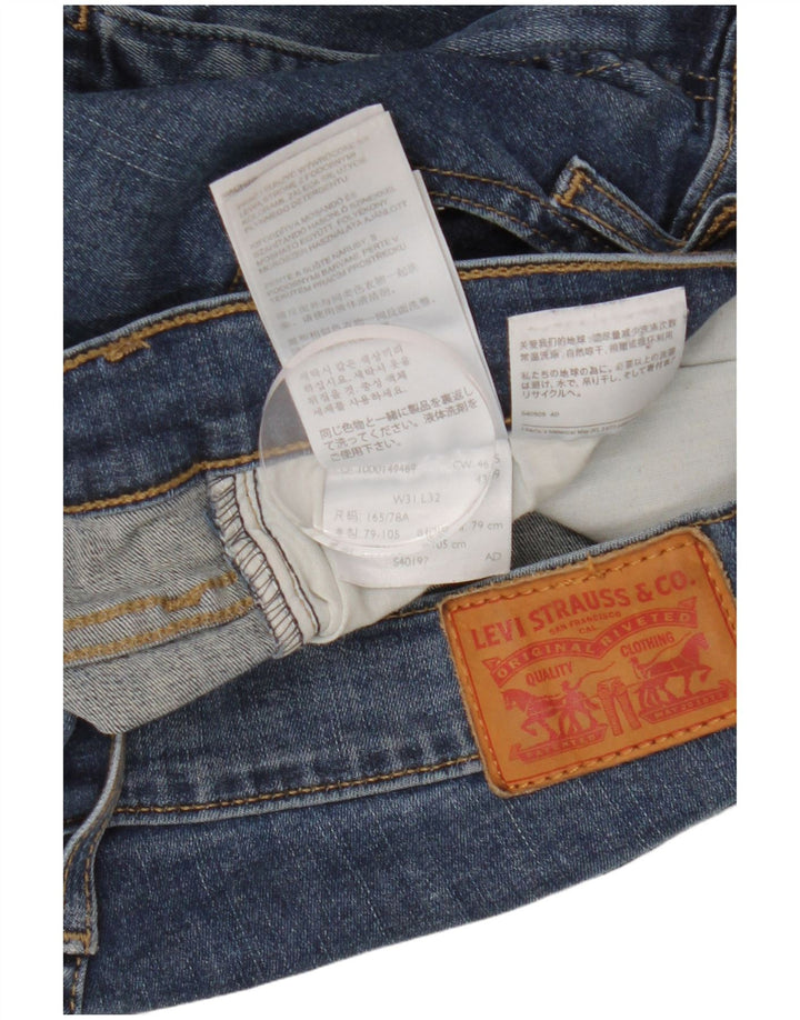 Γυναικείο τζιν LEVI'S Mile High Super Skinny W31 L32 Μπλε βαμβακερό