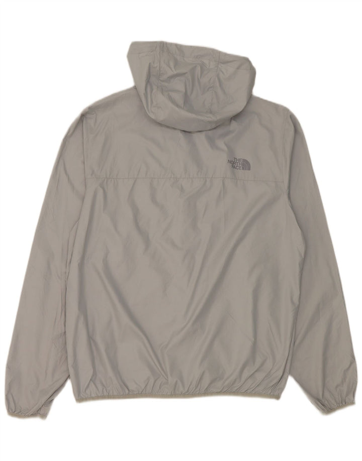 Ανδρικό μπουφάν βροχής με κουκούλα North Face UK 38 Medium Grey Polyester