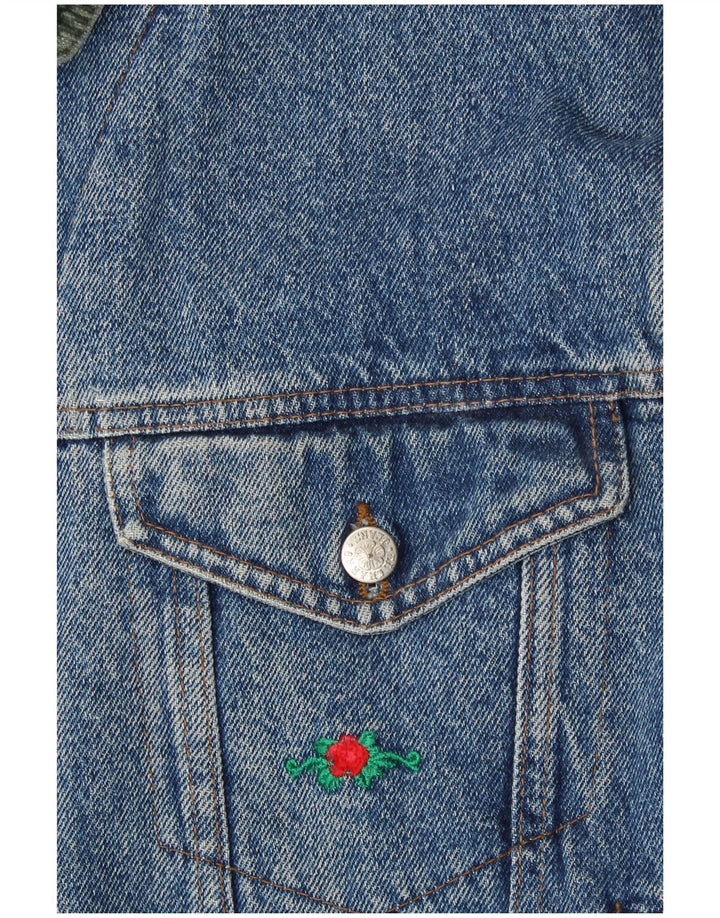 El Charro Ανδρικό Τζιν Μπουφάν UK 40 Large Blue