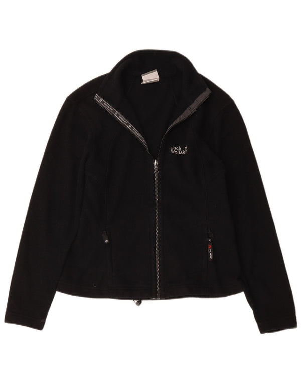 Jack Wolfskin Γυναικείο Fleece Jacket UK 10 Small Black Polyester