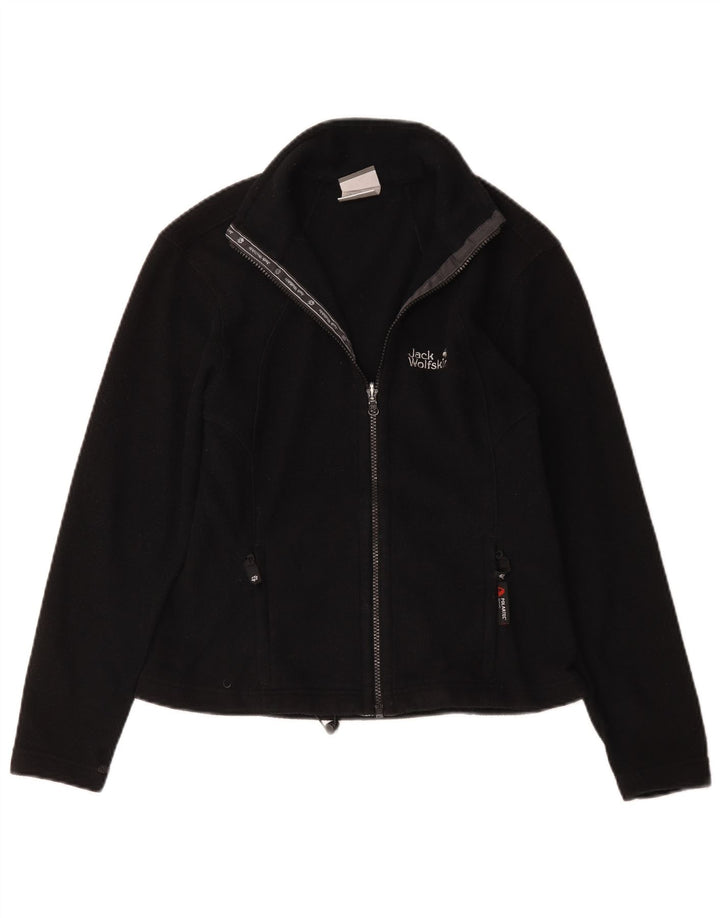 Jack Wolfskin Γυναικείο Fleece Jacket UK 10 Small Black Polyester
