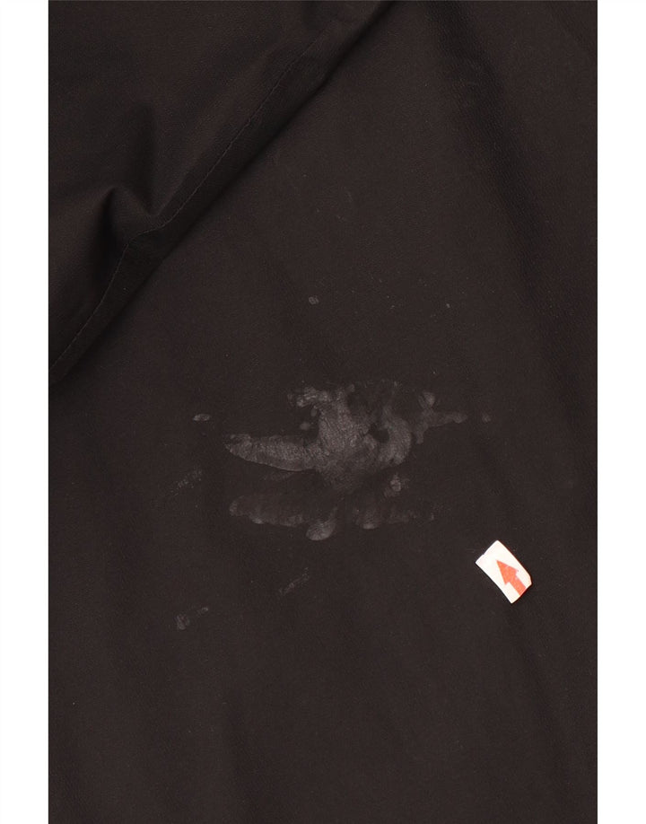 Ανδρικό μπουφάν βροχής με κουκούλα North Face UK 36 Small Black Polyester