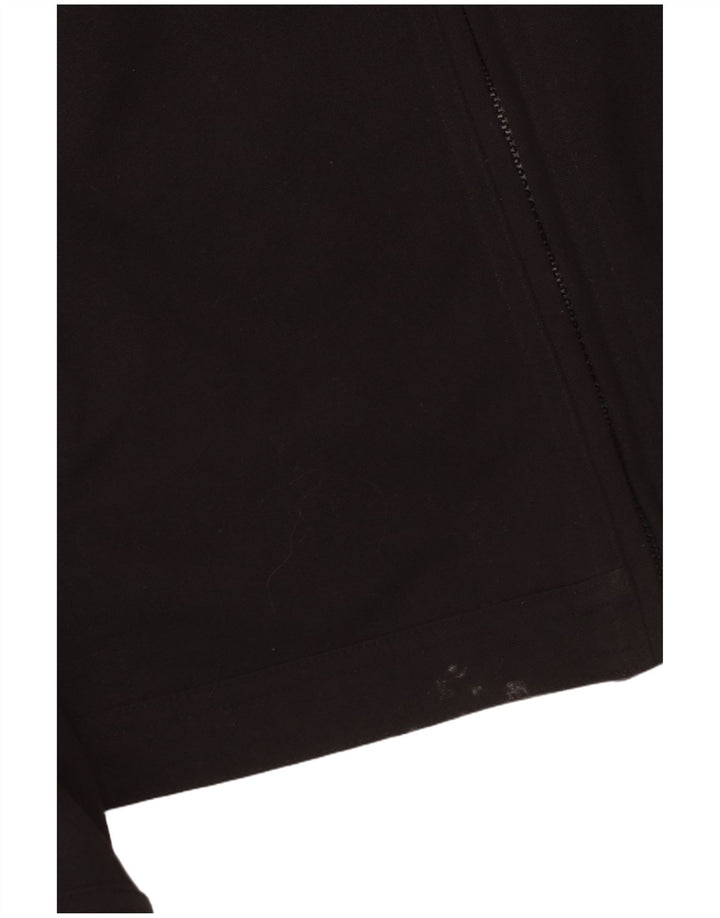 Ανδρικό μπουφάν βροχής JACK WOLFSKIN UK 36/38 Μεσαίο μαύρο πολυαμίδιο