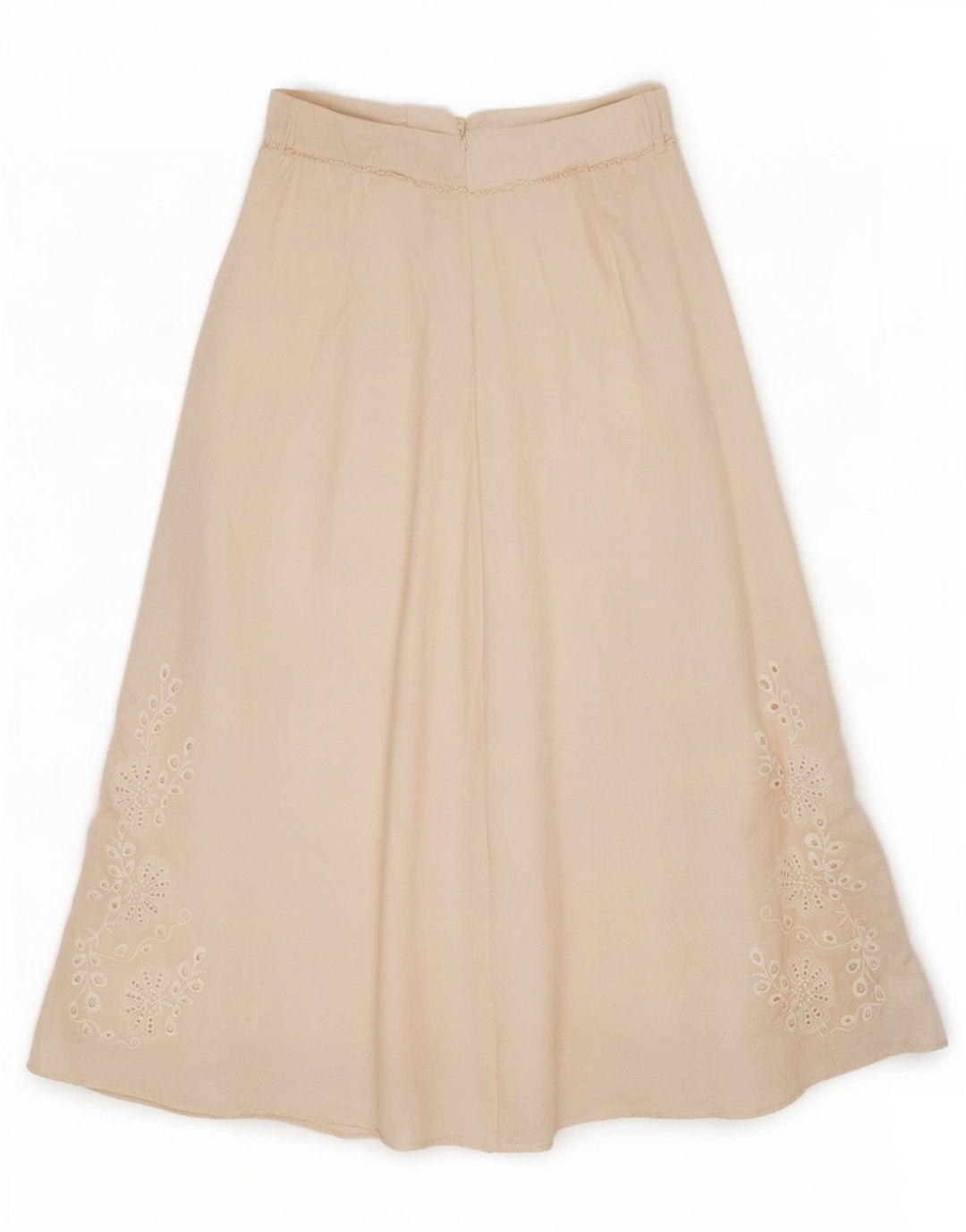Zara Γυναικεία Maxi Φούστα Medium W28 Off White Floral
