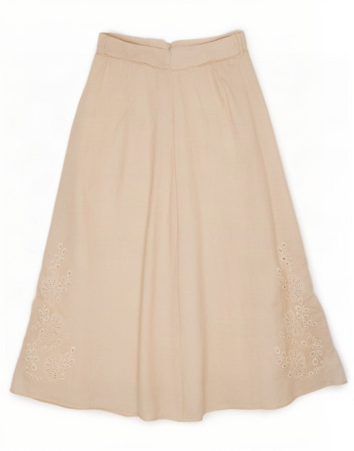 Zara Γυναικεία Maxi Φούστα Medium W28 Off White Floral