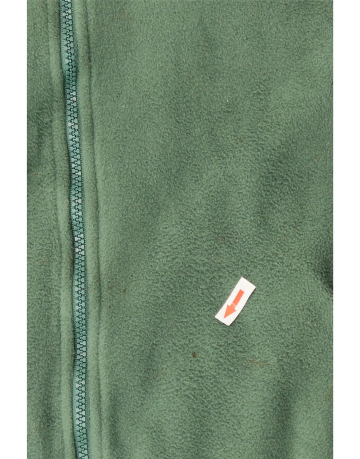 Kappa Mens Fleece Jacket UK 40 Large Green Polyester