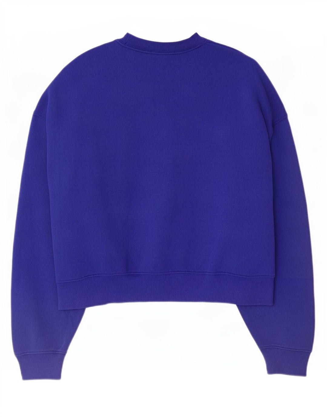 Adidas Γυναικεία φούτερ μεγάλου μεγέθους Jumper UK 12/14 μεσαίο μπλε βαμβακερό