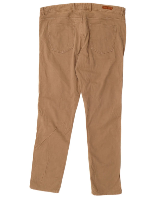 Ανδρικό Massimo Dutti Slim Fit Casual Παντελόνι EU 46 XL W36 L32 Beige