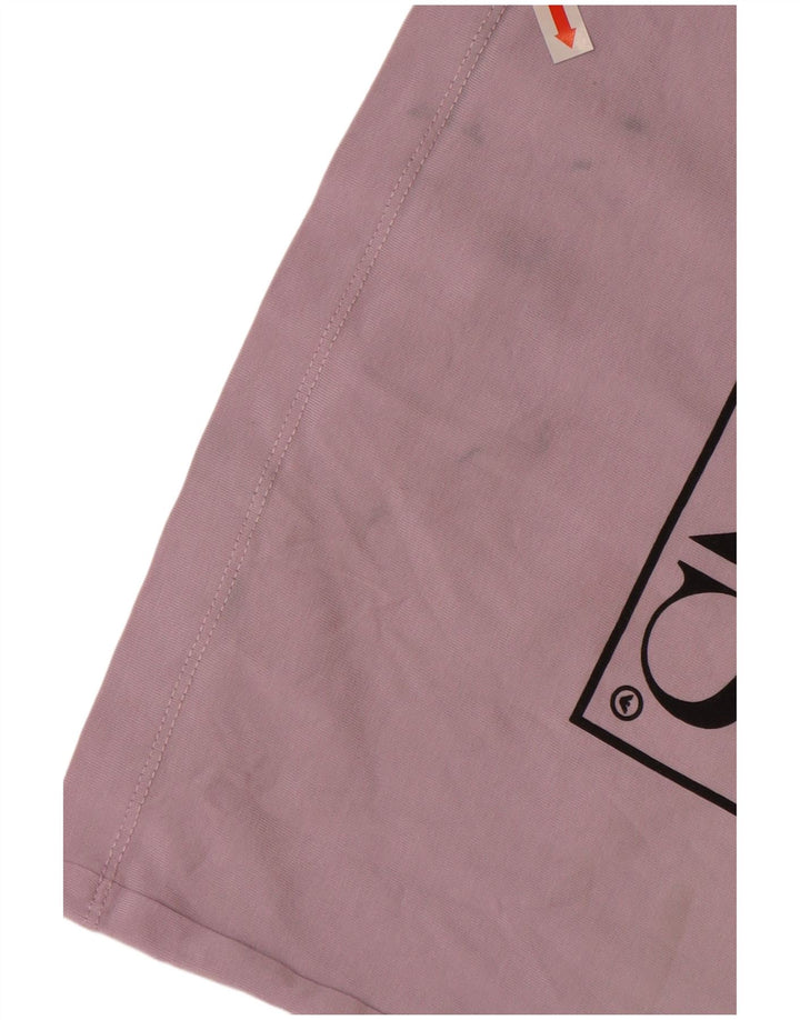 Γυναικείο γραφικό μπλουζάκι ARMANI JEANS Top EU 36 Small Purple