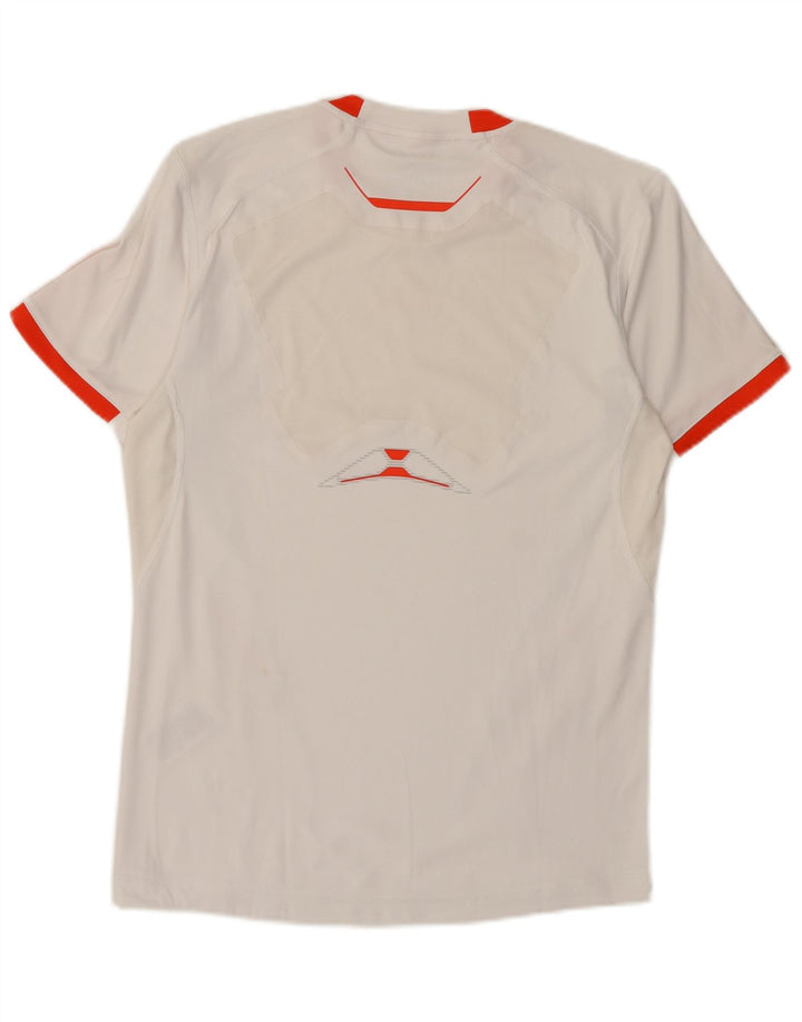 Ανδρικό T-Shirt Adidas Climacool Top Small White Colourblock Polyester