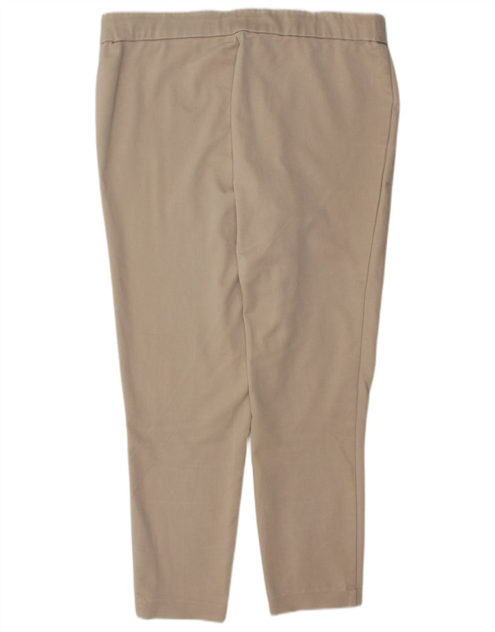 Γυναικείο κολάν παντελόνι CALVIN KLEIN XL W36 L28 Μπεζ βαμβακερό