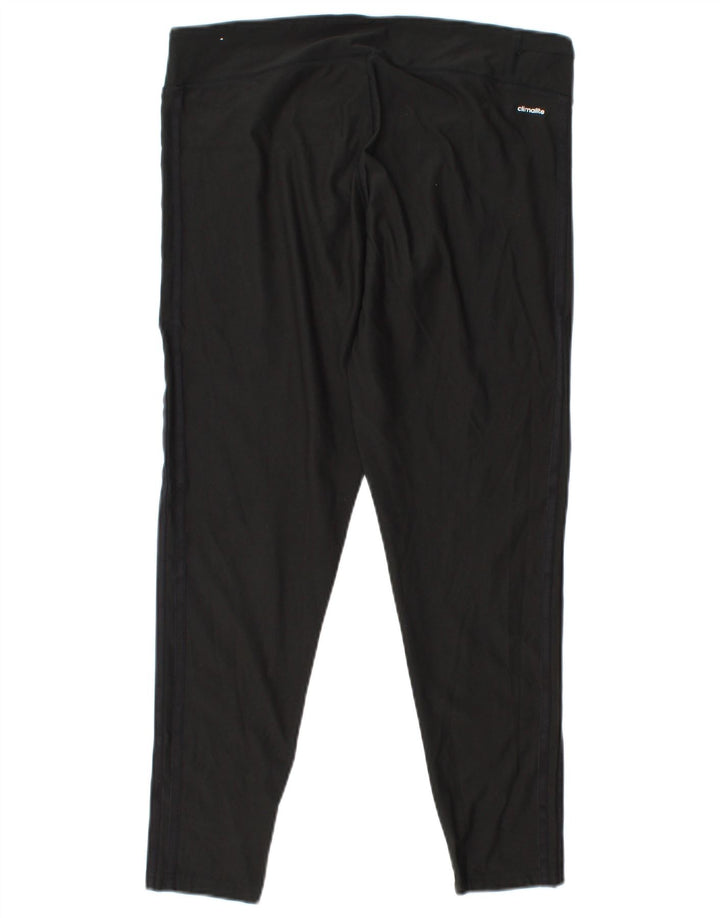 Γυναικεία κολάν ADIDAS Climalite UK 14 Large Black Polyester