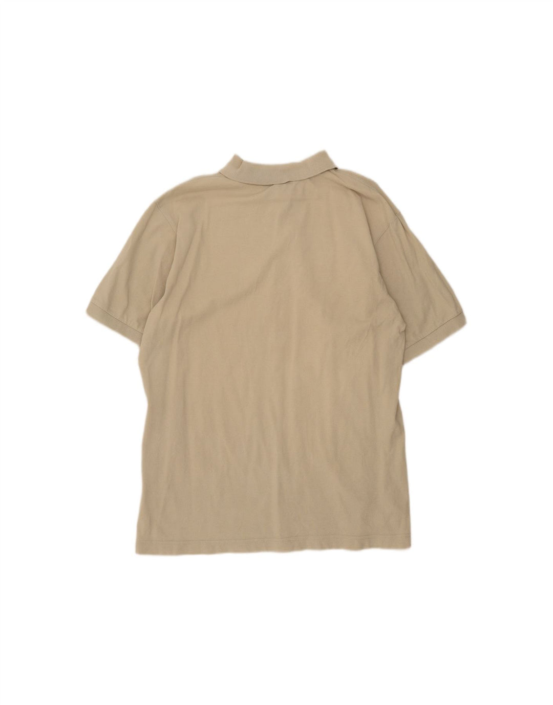 KAPPA Mens Polo Shirt Large Beige Cotton