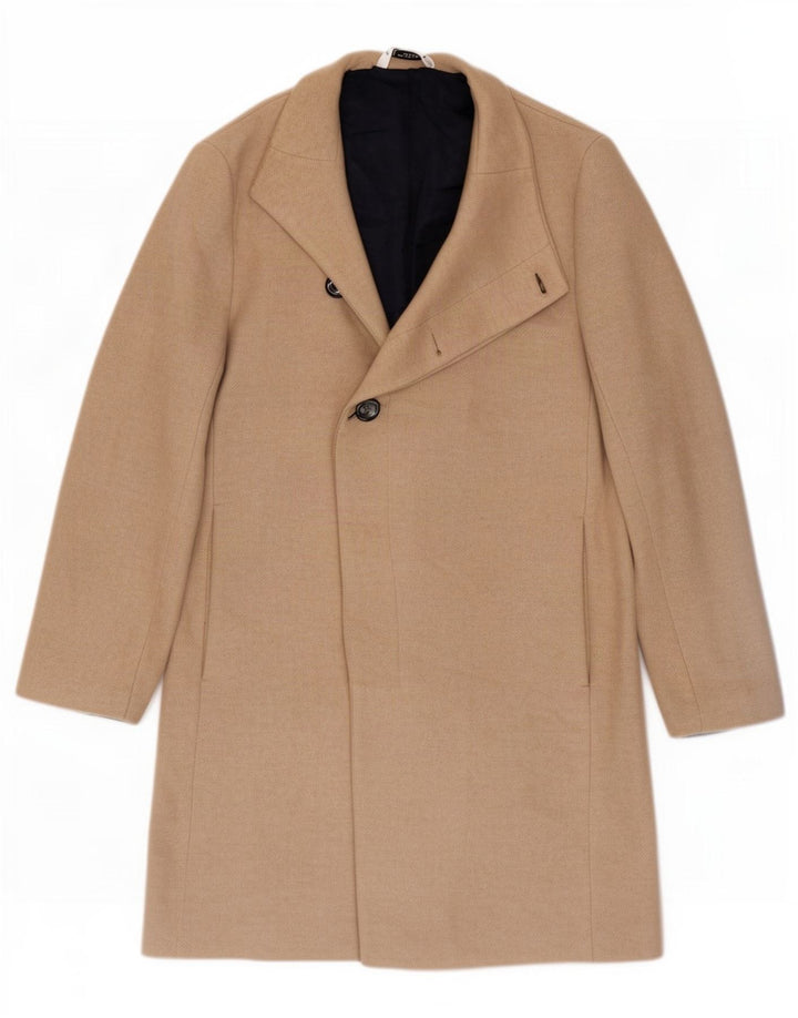Zara Ανδρικό Πανωφόρι UK 40 Large Beige Polyamide