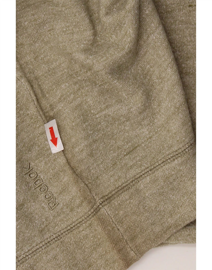 Reebok γυναικεία φούτερ υπερμεγέθη Jumper UK 18 XL Χακί από βαμβάκι