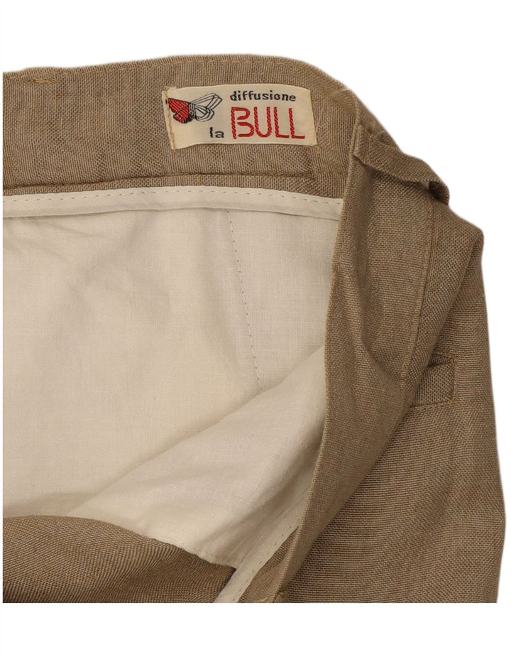 Vintage γυναικείο παντελόνι Chino με καρφίτσες W30 L28 Beige