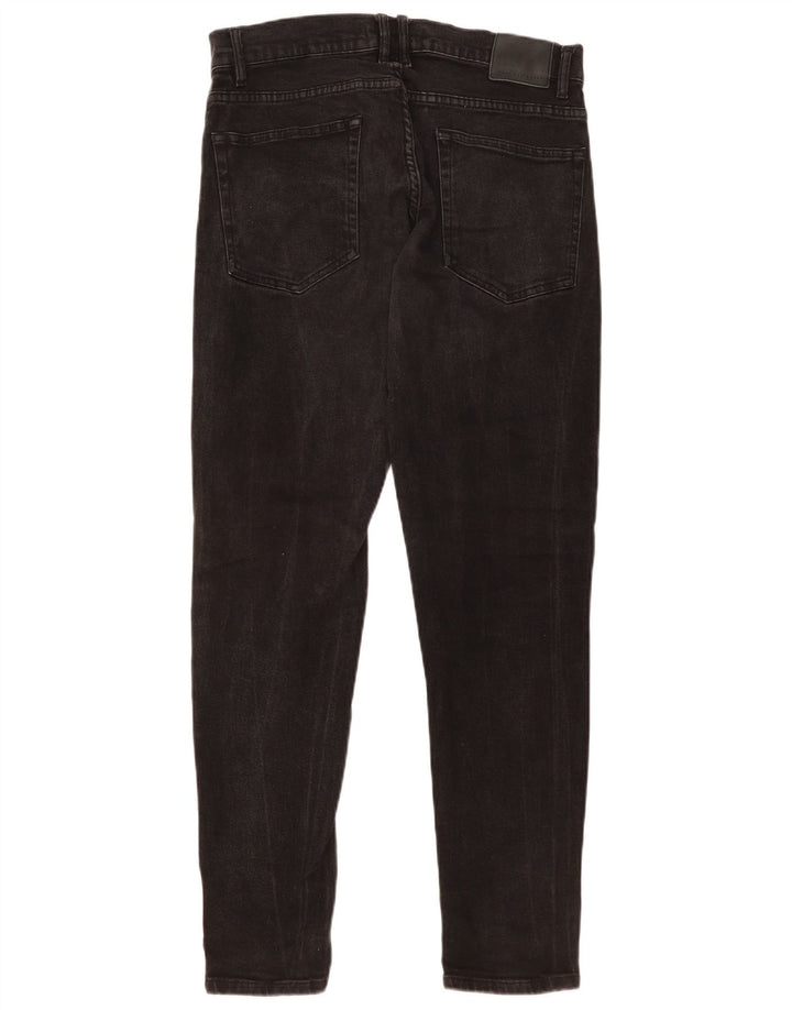 Zara Ανδρικό Slim Jeans EU 44 Large W34 L31 Μαύρο
