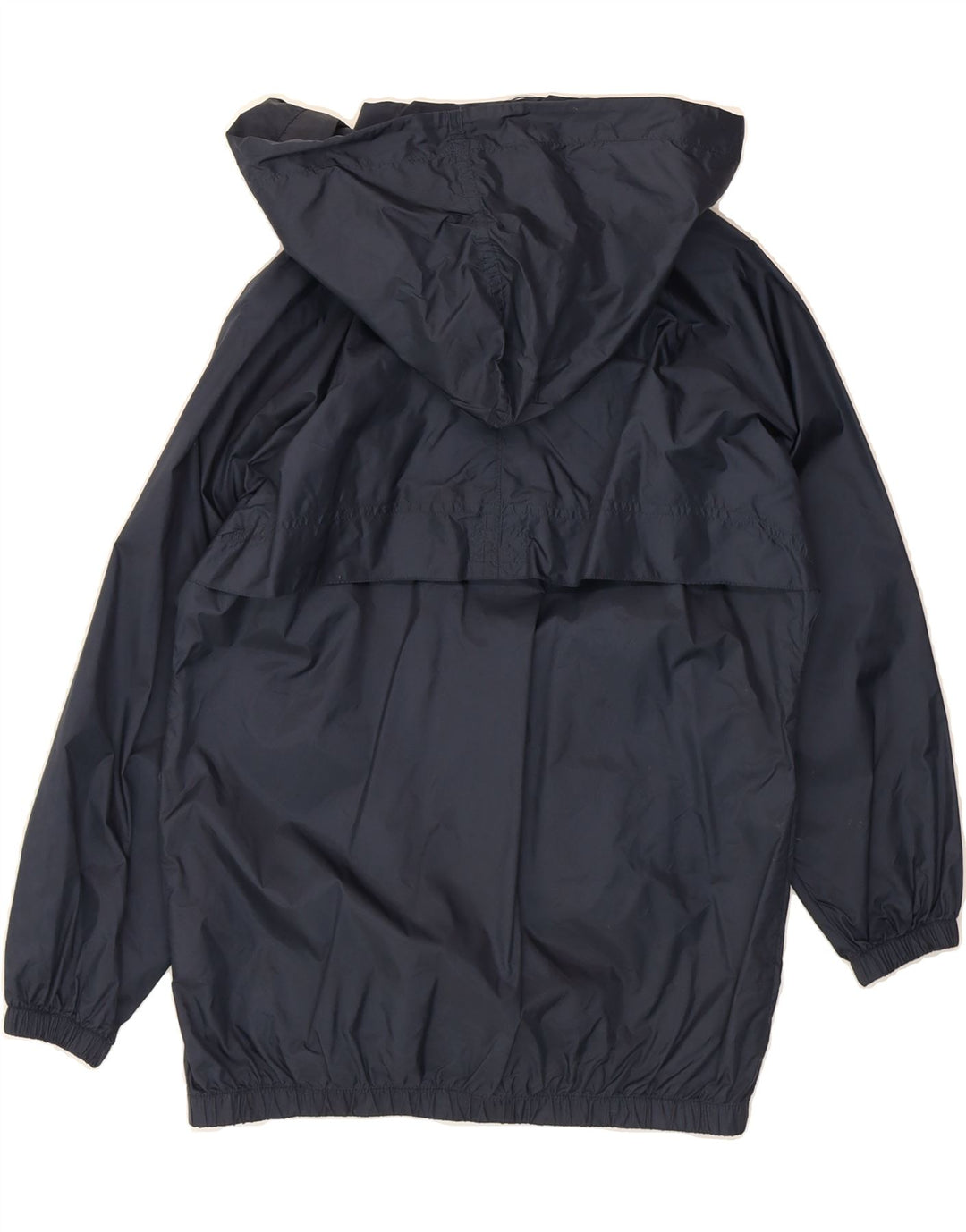 CHAMPION Boys Hooded Rain Jacket 9-10 Years Medium Navy Blue Polyamide Vintage Champion and Second-Hand Champion from Messina Hembry 