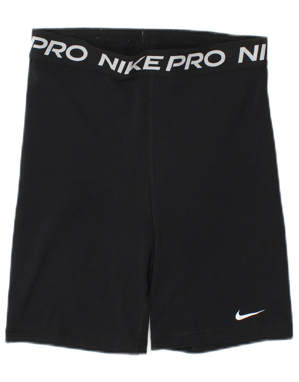 Γυναικείο γραφικό αθλητικό σορτς NIKE Dri Fit UK 8 Small μαύρο