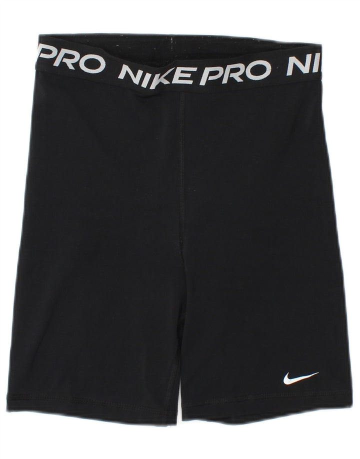 Γυναικείο γραφικό αθλητικό σορτς NIKE Dri Fit UK 8 Small μαύρο