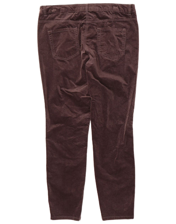 M&Co Γυναικείο κωνικό casual παντελόνι UK 18 XL W36 L30 Γκρι βαμβακερό