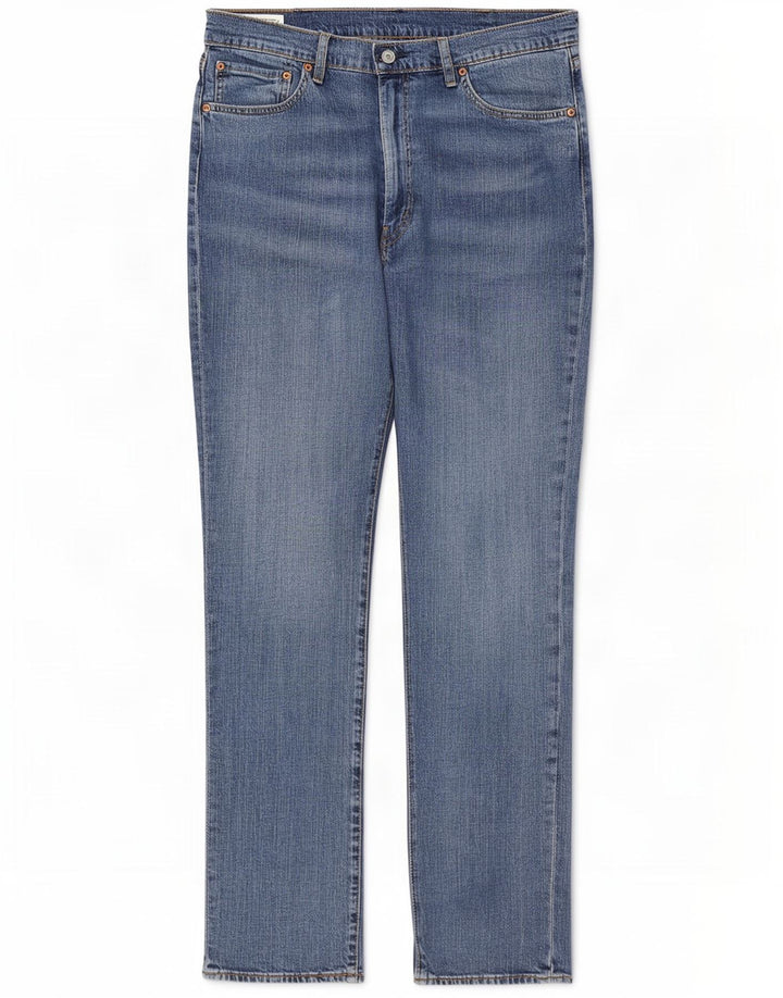 Levi's Mens 511 Slim Jeans W38 L34 Blue Cotton