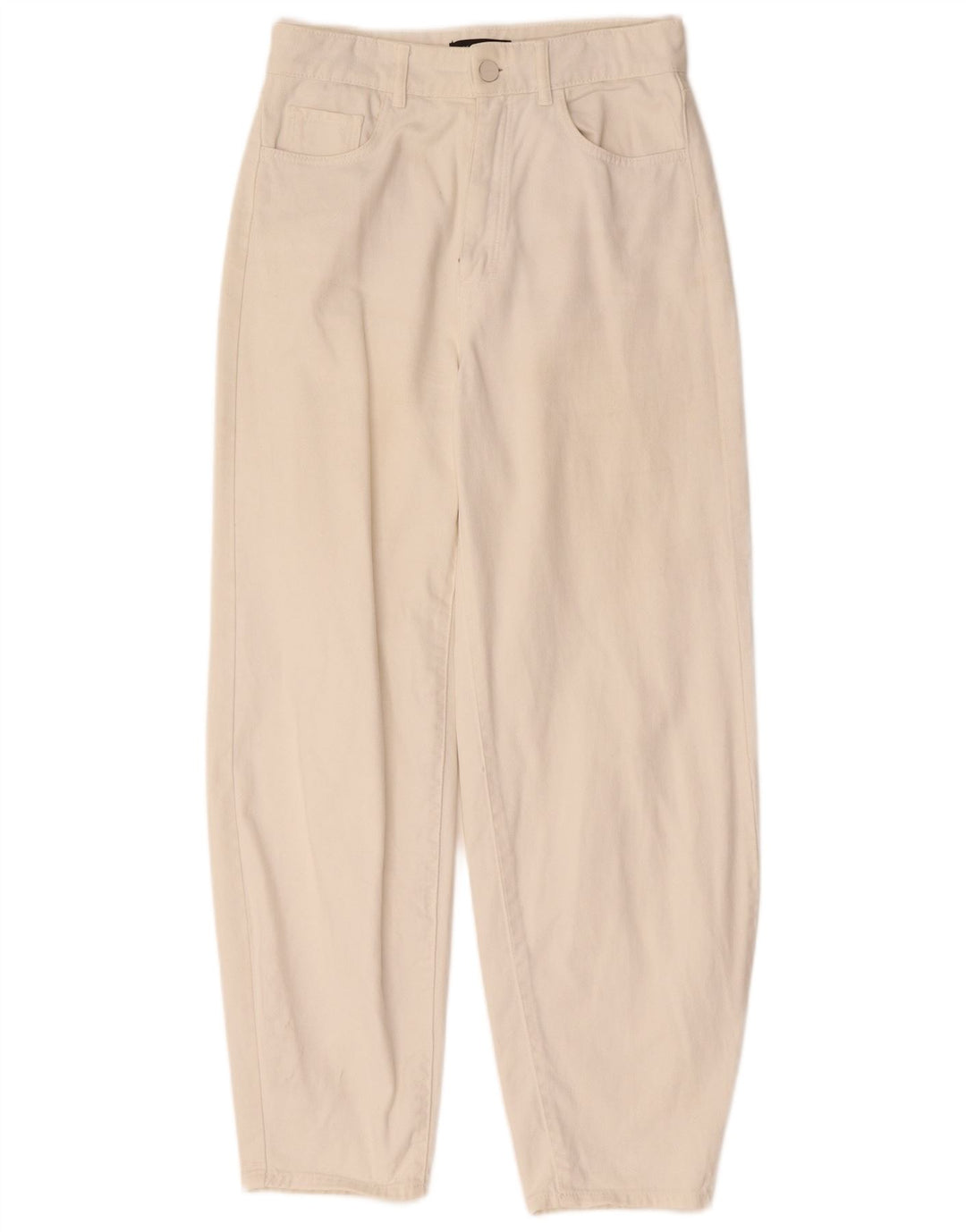 MASSIMO DUTTI Γυναικείο ψηλόμεσο τζιν EU 36 XS W26 L28 Λευκό