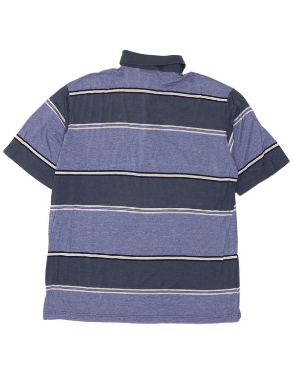 AUSTRALIAN L'ALPINA Ανδρικό μπλουζάκι ράγκμπι πόλο IT 54 XL Navy Blue ριγέ