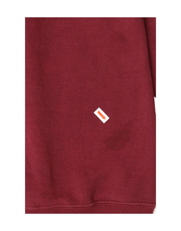LEE Mens Sweatshirt Jumper Large Maroon Vintage Lee and Second-Hand Lee from Messina Hembry 