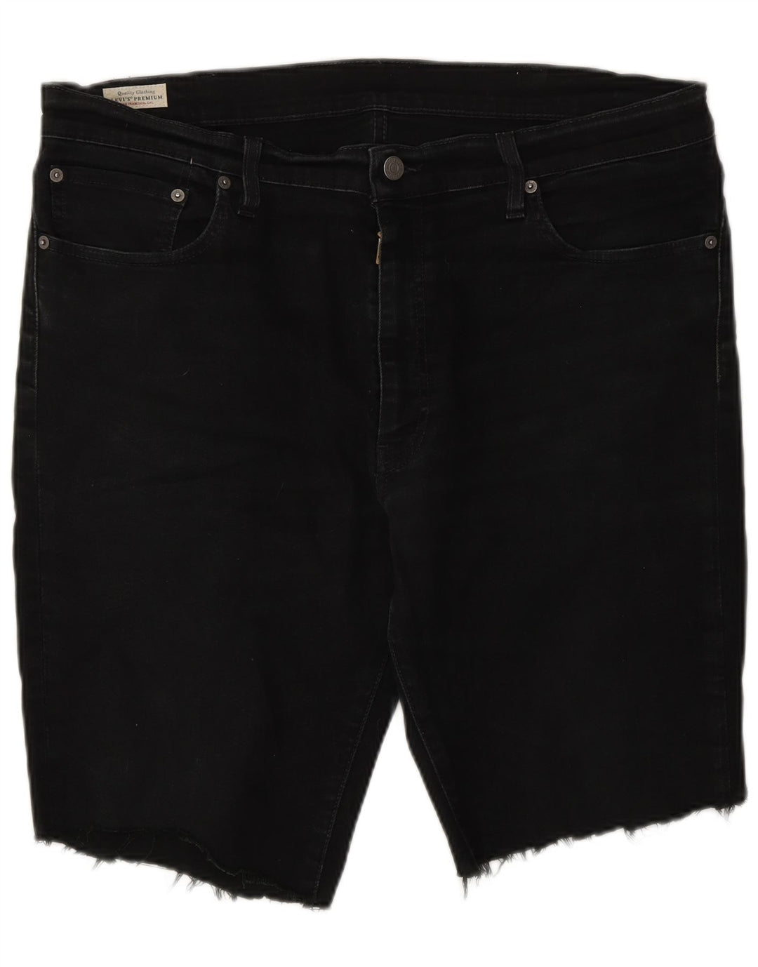Ανδρικό τζιν σορτς Levi's 511 W38 XL μαύρο βαμβακερό